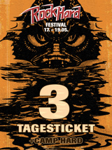 ROCK HARD FESTIVAL 2024 - 3-Tages-Ticket + Camping Hard
